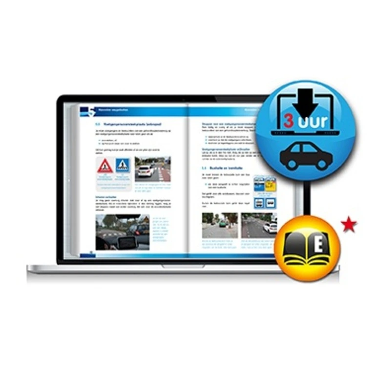 Vekabest online auto theorie E-book met oefenexamens 2026