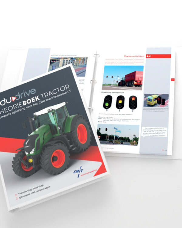 Leer trekker theorie uit het theorieboek met oefenexamens.