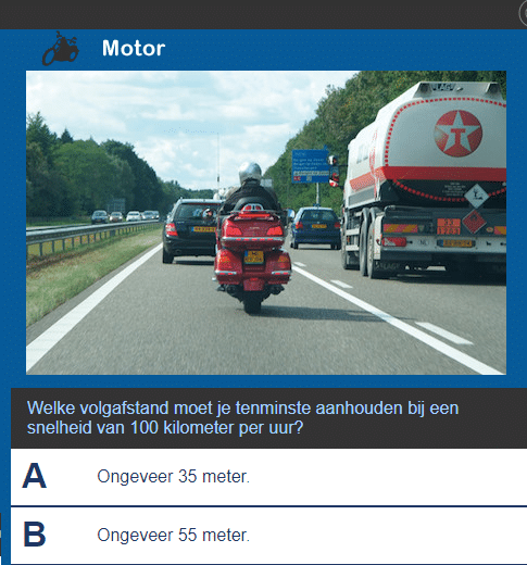 motor theorie oefenen